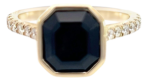 Natural Sapphire Diamond Ring 6.75 14k Yellow Gold 4.65 TCW Certified