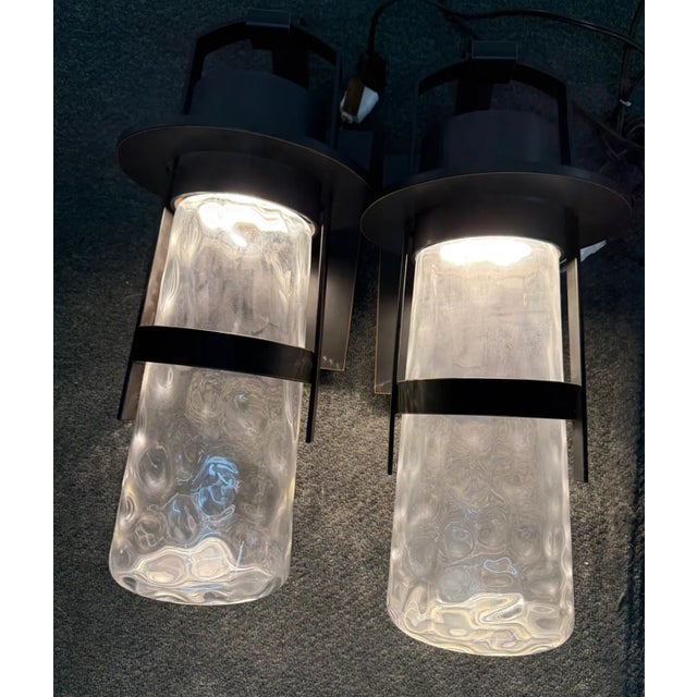 Modern Modern Forms Balthus Large Wall Sconces, Pair For Sale - Image 3 of 12