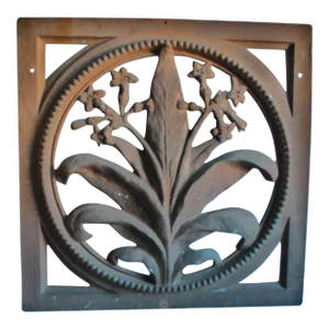 19th Century Architectual Wall Accent, Cast Solid Bronze