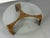 1960s Mid-Century Modernist Round Wenge and Glass Coffee Table, 1960s For Sale - Image 5 of 16
