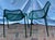 Italian Steel Tube & Mesh Indoor Outdoor Chairs Designed by Christophe Pillet - Set of 6. There is no Label or Marking on...