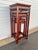 Vintage Set of Chinese rosewood nesting tables each one having a pierced apron with song birds and cherry blossoms....
