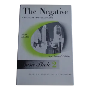 1960s the Negative Photography Book by Ansel Adams