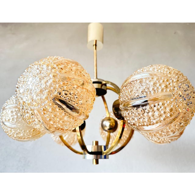 Mid-Century Modern Vintage Sputnik from Kaiser Leuchten, 1970s For Sale - Image 3 of 14