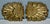 Vintage Pair of Brass Shell Motif Ormolu For Sale - Image 4 of 9