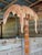 Monumental Sculptural Italian Carved Pinewood Palm Tree Floor Lamp, Mid-20th Century For Sale - Image 10 of 12