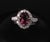 Late 20th Century Late 20th Century 1.98ct Gia Thai Untreated - No Heat Ruby & 0.49ct Diamond Platinum Ring Size 7 For Sale - Image 5 of 18