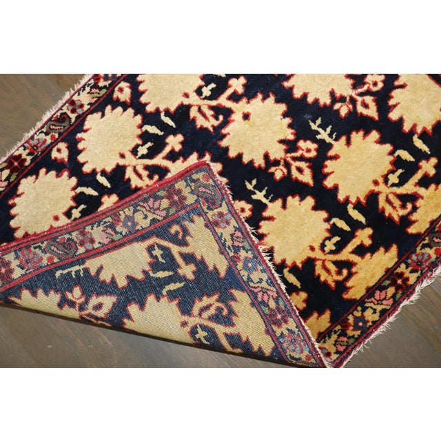 Early 20th Century Early 20th Century Zabihi Collection Persian Jozan Sarouk Rugs - A Pair - 1'8" x 2'6" For Sale - Image 5 of 7