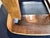 70's MCM Mersman Oak Smoked Glass End Table For Sale - Image 12 of 14