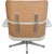 Set of Lounge Chair with Ottoman in White Leather by Charles Eames, 2010s For Sale - Image 10 of 18