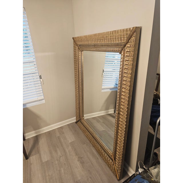 Traditional and Contemporary . HISTORIC PROVENANCE The Mirror Sahure M is inspired by narrow vertical 'Roman' fluting of...