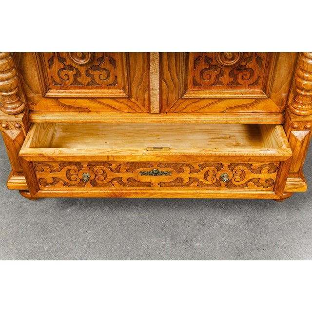 Gründerzeit Bookcase in Elm For Sale - Image 16 of 18