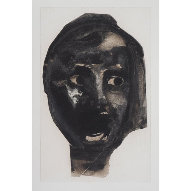 Auguste Rodin, Déesse de la vengeance Elnius, Etching For Sale
