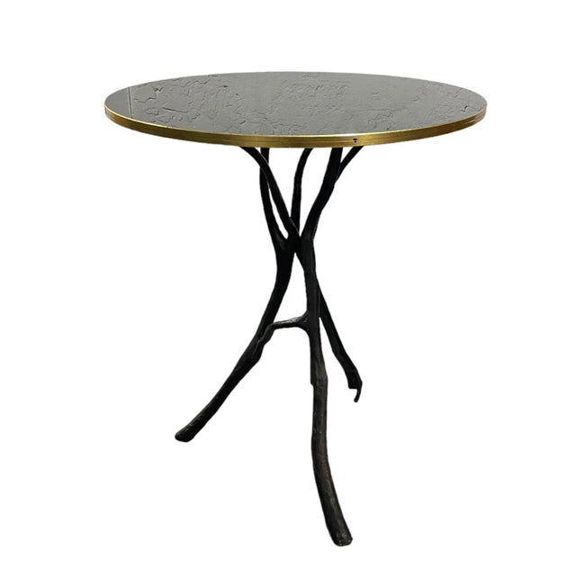 2000 - 2009 Twig Occasional Side Table by Bill Sofield for Baker Furniture - a Pair For Sale - Image 5 of 6