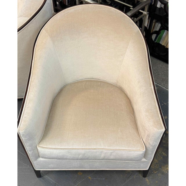 Ambella Atelier Art Deco Lounge Chairs, a Pair For Sale - Image 12 of 18