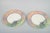Gien, France “Savane” – Set of 2 large dinner plates, 1980s. Two decorative faience dinner plates by Gien in the...