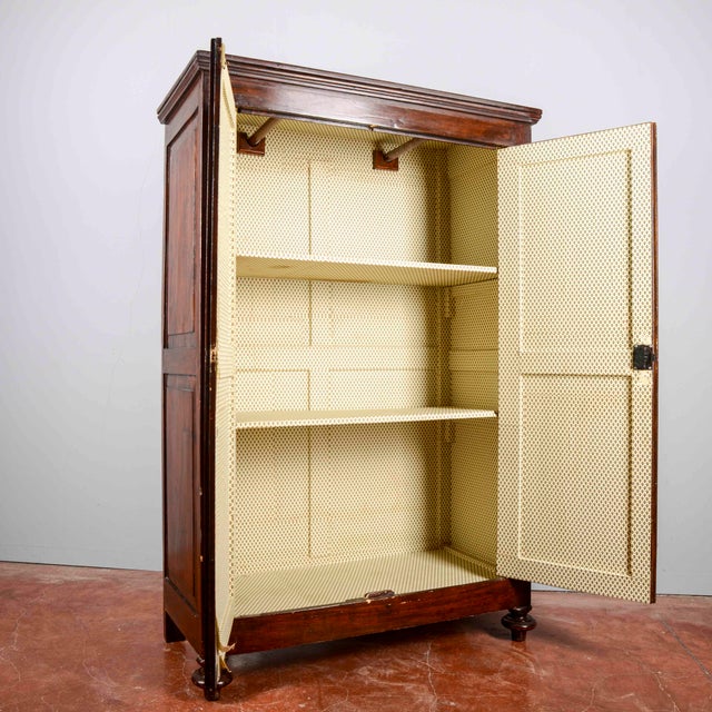 Antique Late 19th Century Wooden Wardrobe For Sale - Image 15 of 18