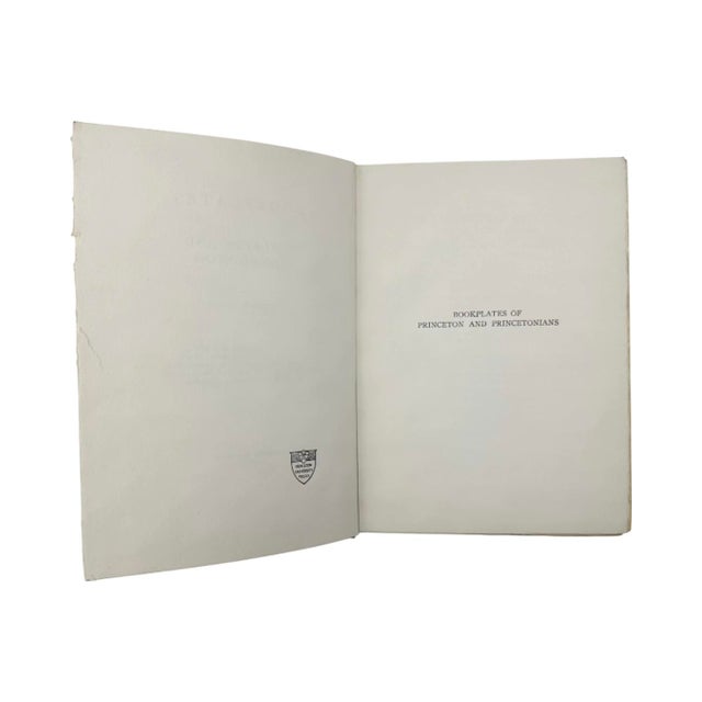 Bookplates of Princeton and Princetonians by Clifford Nickels Carver 1912 Book For Sale - Image 4 of 17