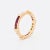 Cartier - Contessa Vintage Wedding Ring in Yellow and White Gold, Diamonds, Rubies, Size 6.5 For Sale - Image 6 of 7