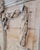 Gray Late 18th Century French Carved Boiserie Panel with Original Paint For Sale - Image 8 of 10