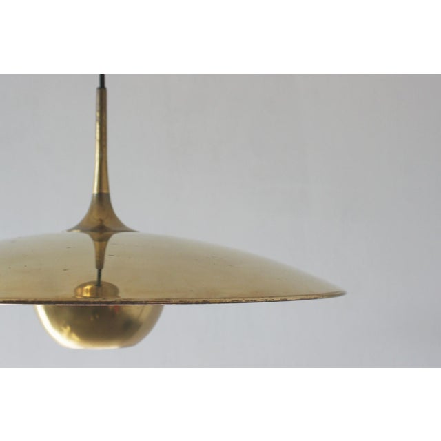 Pendant Lamp in Brass by Florian Schulz For Sale - Image 4 of 6