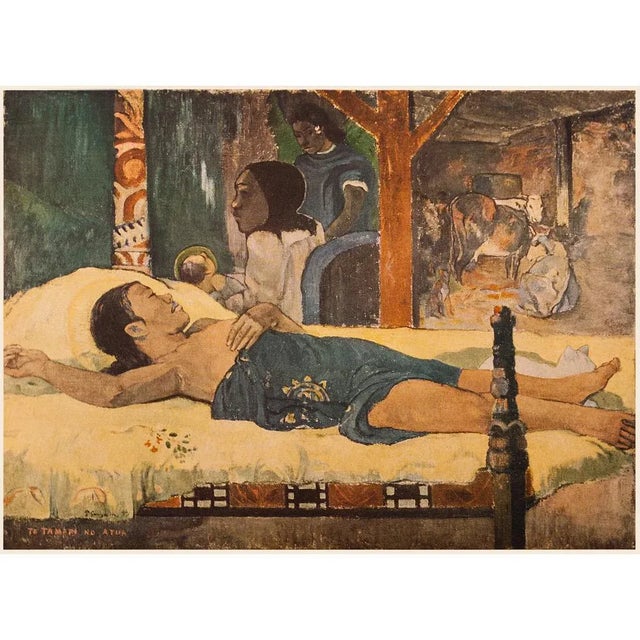 1950s After Paul Gauguin "Nativity", First Edition Photogravure For Sale