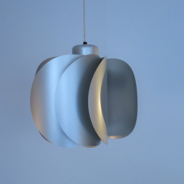 Silver Turbine Suspension from Gerard Rignanult Group SA, 1970 For Sale - Image 8 of 12