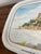 1980s Collectible Metal Serving Tray / French Advertising Tin La Biscuiterie De La Baie Du Mont Saint Michel For Sale - Image 9 of 16
