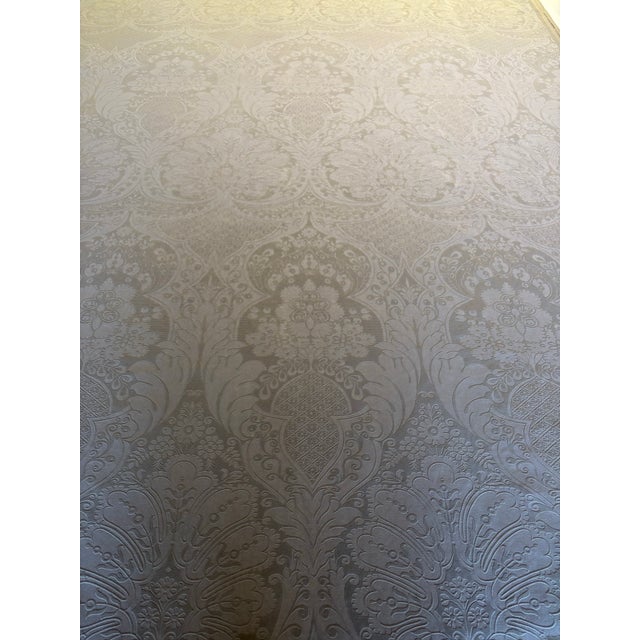 Brunschwig & Fils 12 Yards of Cut Velvet Chocolate Brown Damask by Brunschwig & Fils For Sale - Image 4 of 10