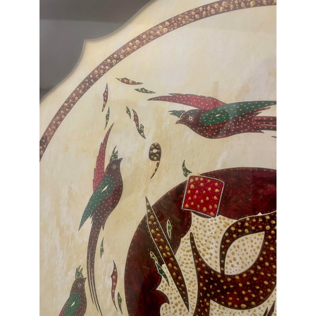 1980s Ali Bozorgmehr Lyrical Oil Painting "God", Framed For Sale In Los Angeles - Image 6 of 6