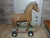Brown Art Deco Wooden Horse on Wheels, 1920s For Sale - Image 8 of 10