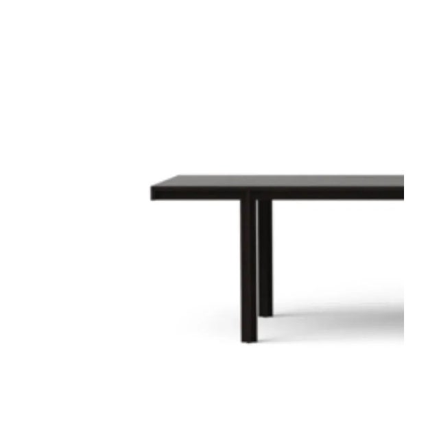 Contemporary Smoke Stained Oak Principal Dining Table by Bodil Kjaer for Karakter For Sale - Image 3 of 11