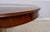 Traditional Maitland Smith Round Dolphin Base Mahogany Dining Room Center Table For Sale - Image 3 of 13
