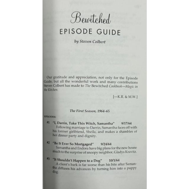 The Bewitched Cookbook: Magic in the Kitchen by Kasey Rogers & Mark Wood 1996 For Sale In Washington DC - Image 6 of 12