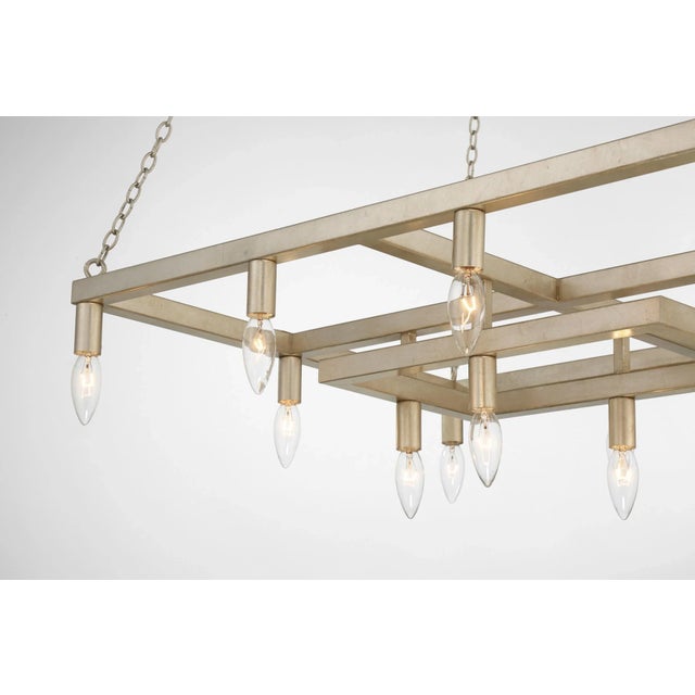 2020s Cora 14-Light Modern Linear Chandelier For Sale - Image 5 of 9