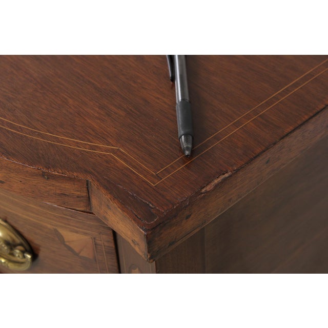 Antique 18th Century George III Mahogany Inlaid Sideboard Server For Sale - Image 10 of 18