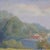 Textile Antique Oil on Canvas Landscape “Summer” by Erna Lange C1930 For Sale - Image 7 of 8