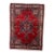 1920s, Antique Persian Kazvin Handmade Rug 4.4' X 5.9' For Sale
