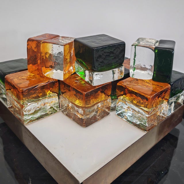 Glass Table Lamp by Giusto Toso for Seguso, 1960s For Sale - Image 11 of 13