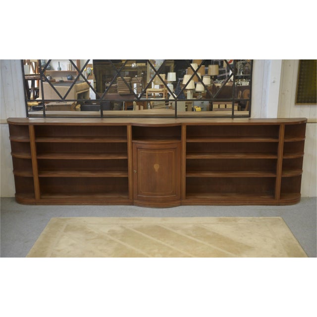 English Wooden Bookcase, 1900 For Sale - Image 10 of 14