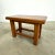 Brutalist Oak Coffee Table For Sale In New York - Image 6 of 8