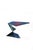 Sharpened ancora coffee table by orfeo studio dimensions: w 67 x d 67 x h 46 cm. Materials: steel. Finish: patina finish...