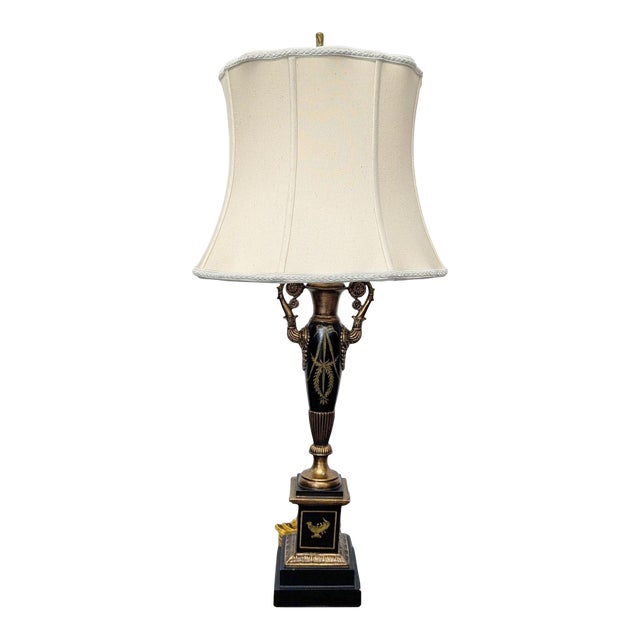 Chelsea House French Neoclassical Table Lamp With Shade For Sale