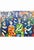 Mid 20th Century Gerald Negelspach Harlequin Painting For Sale - Image 5 of 8