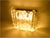 Vintage Sierra Ice Glass Wall Lights by Kalmar Vienna, 1970s, Set of 2 For Sale - Image 6 of 12