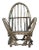 Small Adirondack Twig Chair for Garden Decor For Sale