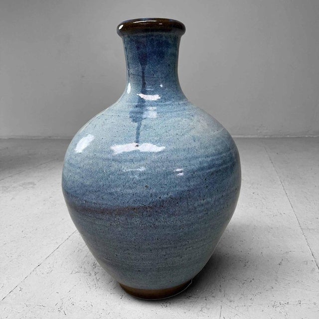 Shōwa Period Glazed Shigaraki Tsubo, Japan, 1950s For Sale - Image 11 of 14