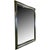 Tall rectangular mirror with a slim, clean-lined frame. Finished in a deep olive green or dark moss green tone. Features...
