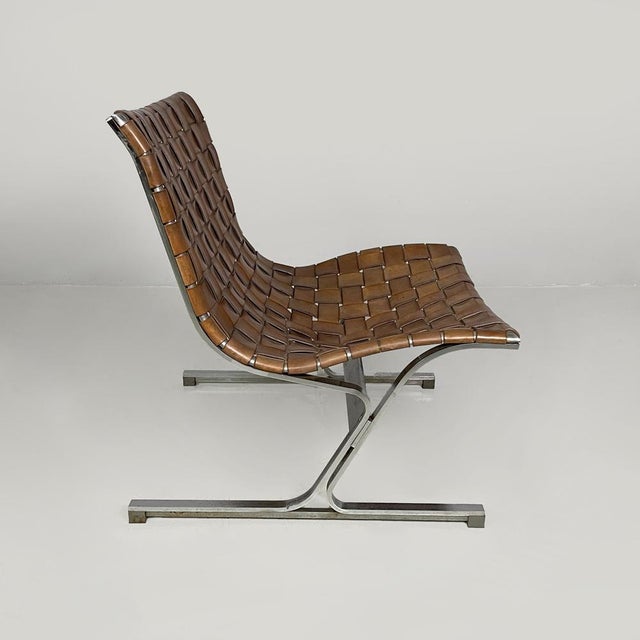 Italian Modern PLR 1 Liar Chairs by Ross Littell for ICF, 1960s, Set of 2 For Sale - Image 4 of 18