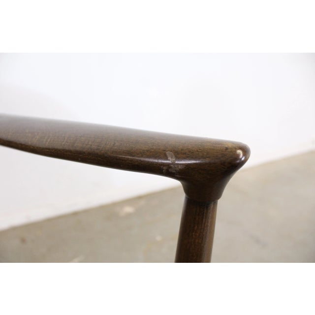 Brown Mid-Century Danish Modern Finn Andersen for Selig Designer Club Chair For Sale - Image 8 of 11